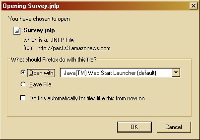 Survey Screenshots
